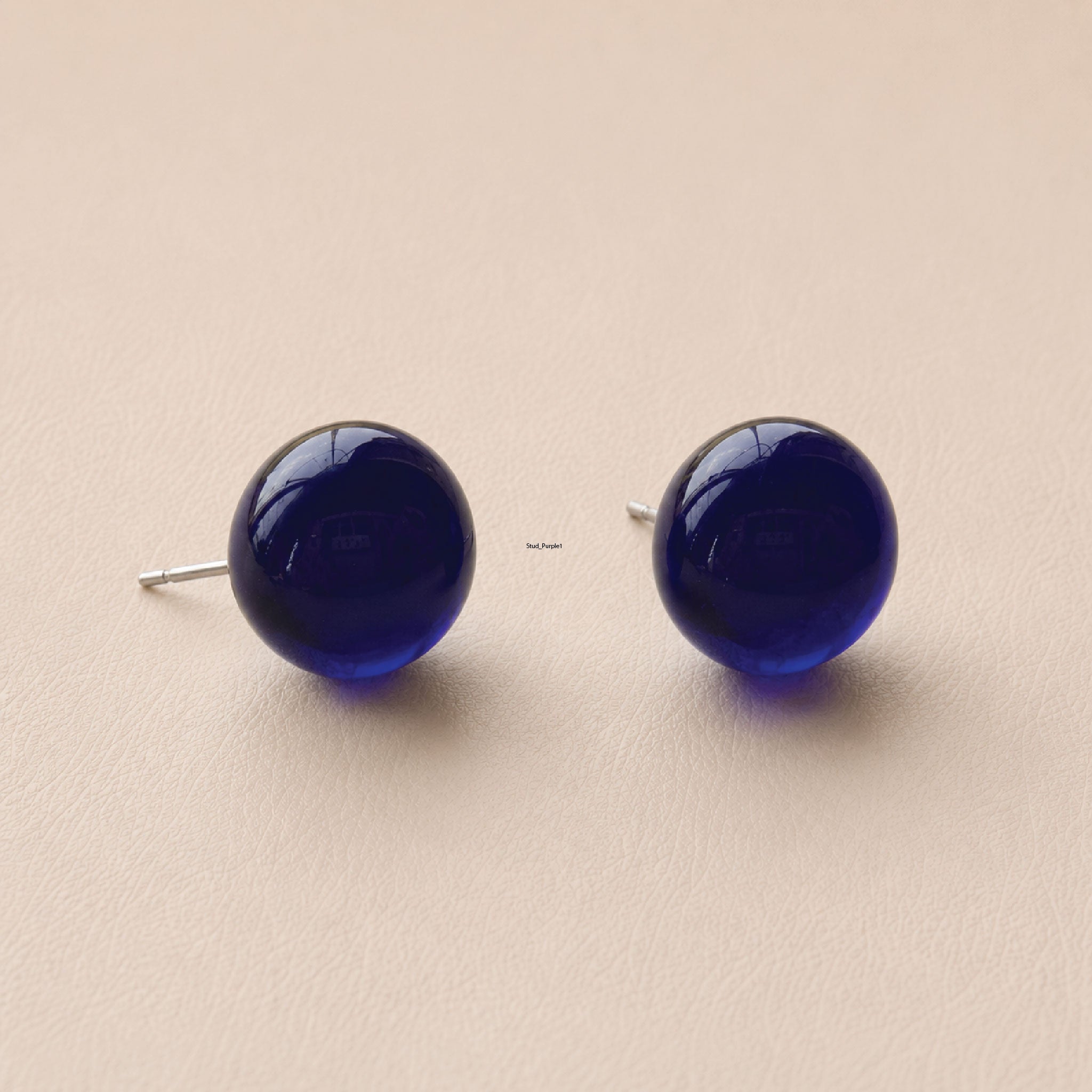 Waterford Whiskey Glass Stud Earrings
