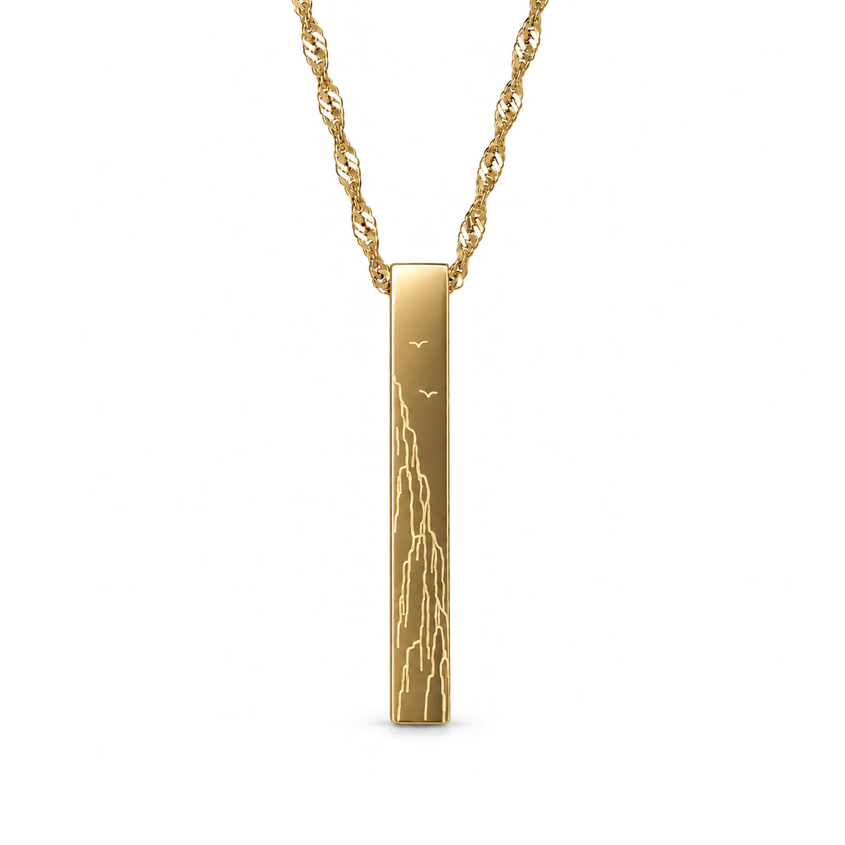 Ireland’s Edge Necklace – Gold