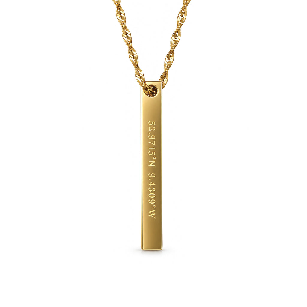 Ireland’s Edge Necklace – Gold