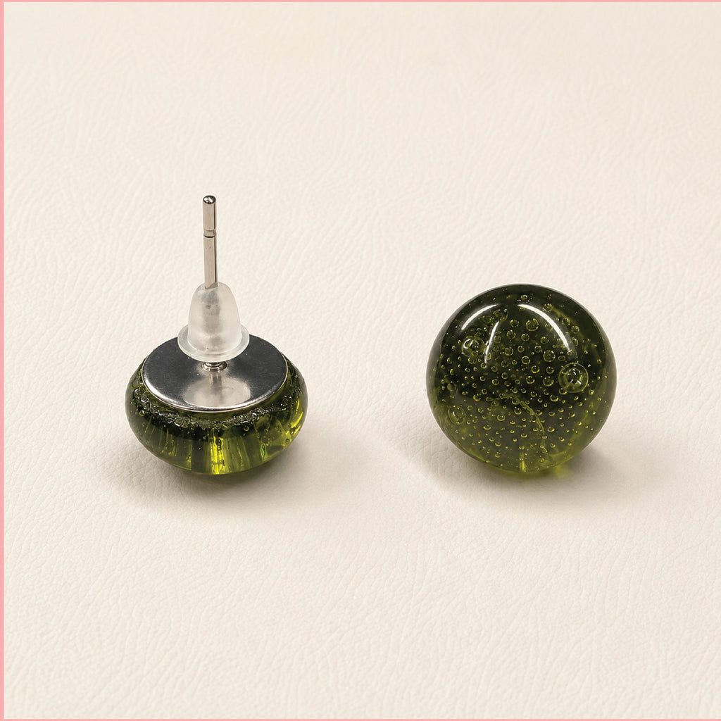 Wine Glass Stud Earrings