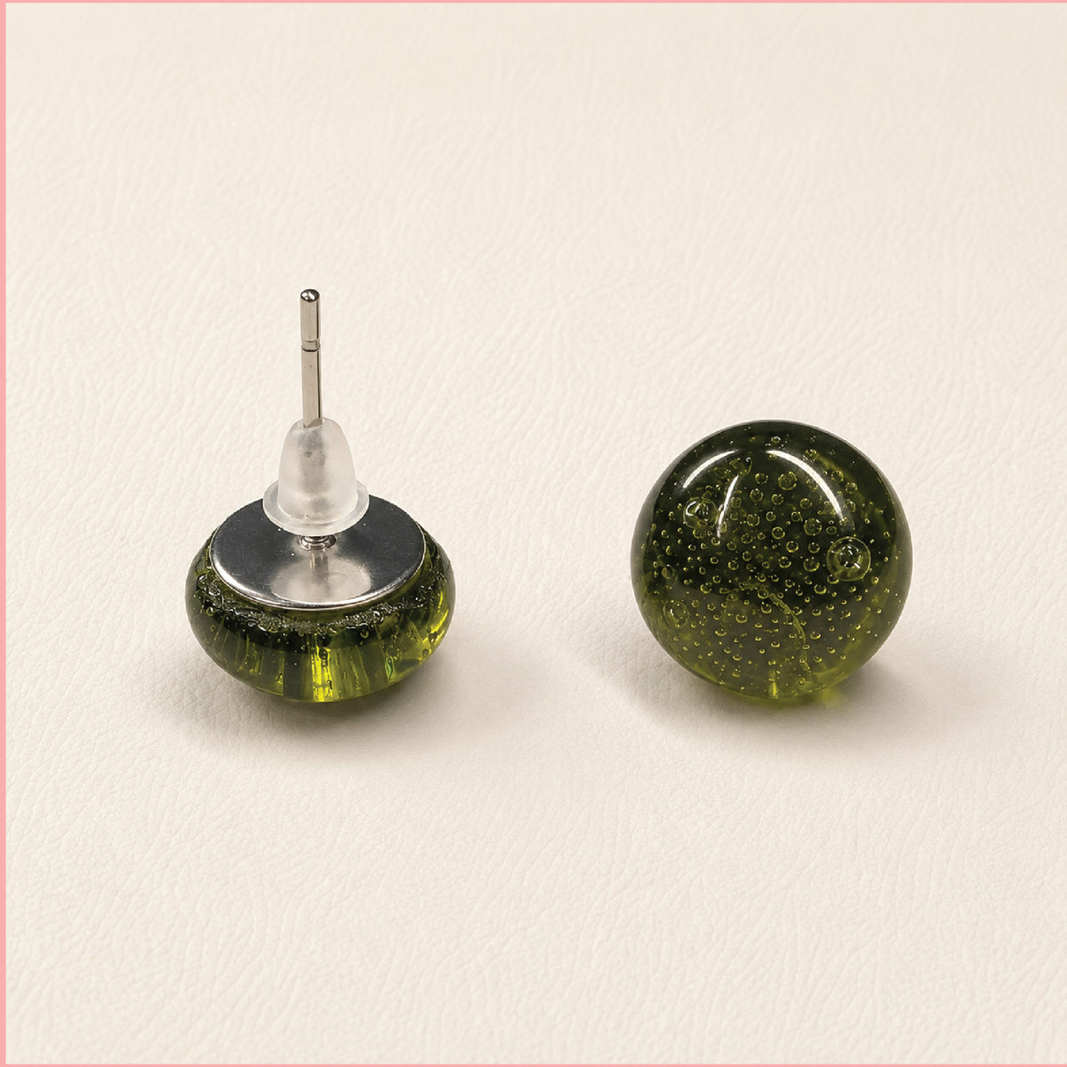 Wine Glass Stud Earrings