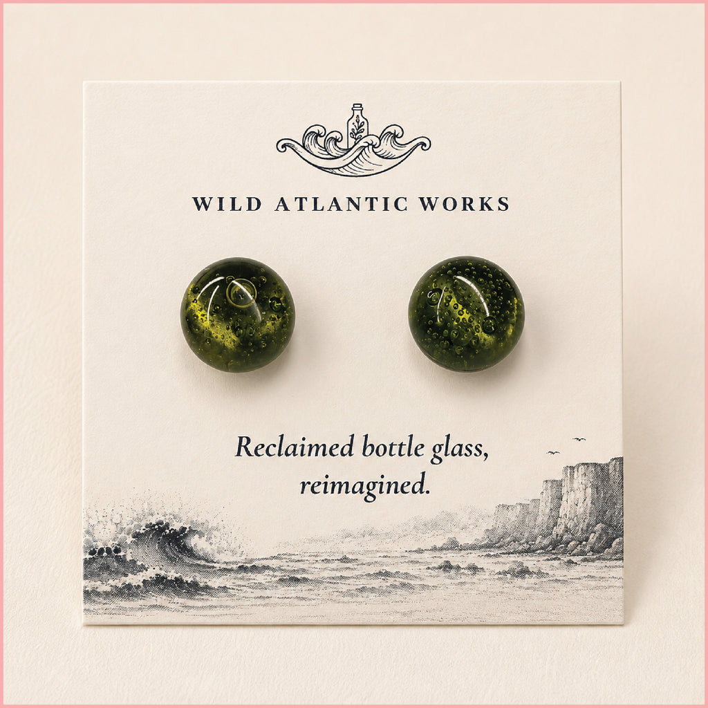 Wine Glass Stud Earrings