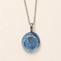 Whiskey Glass Swirl Pendant Necklace