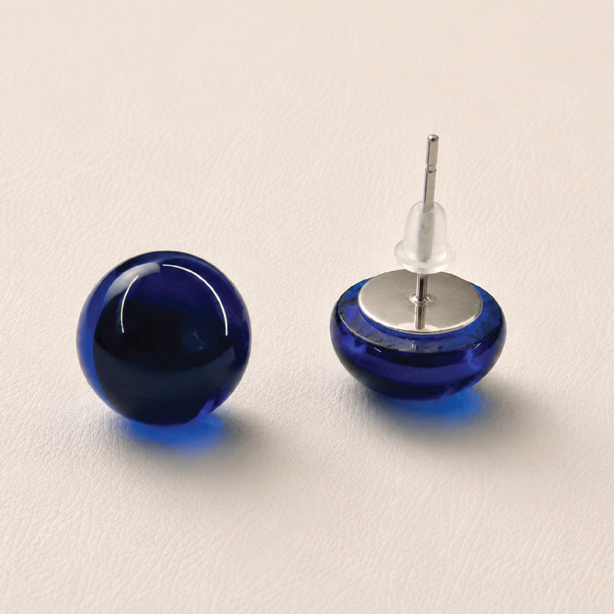 Waterford Whiskey Glass Stud Earrings