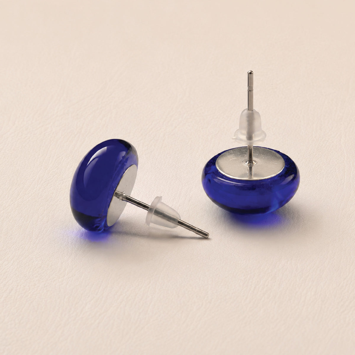 Waterford Whiskey Glass Stud Earrings