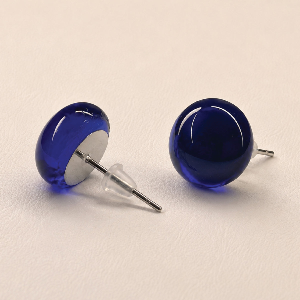 Waterford Whiskey Glass Stud Earrings