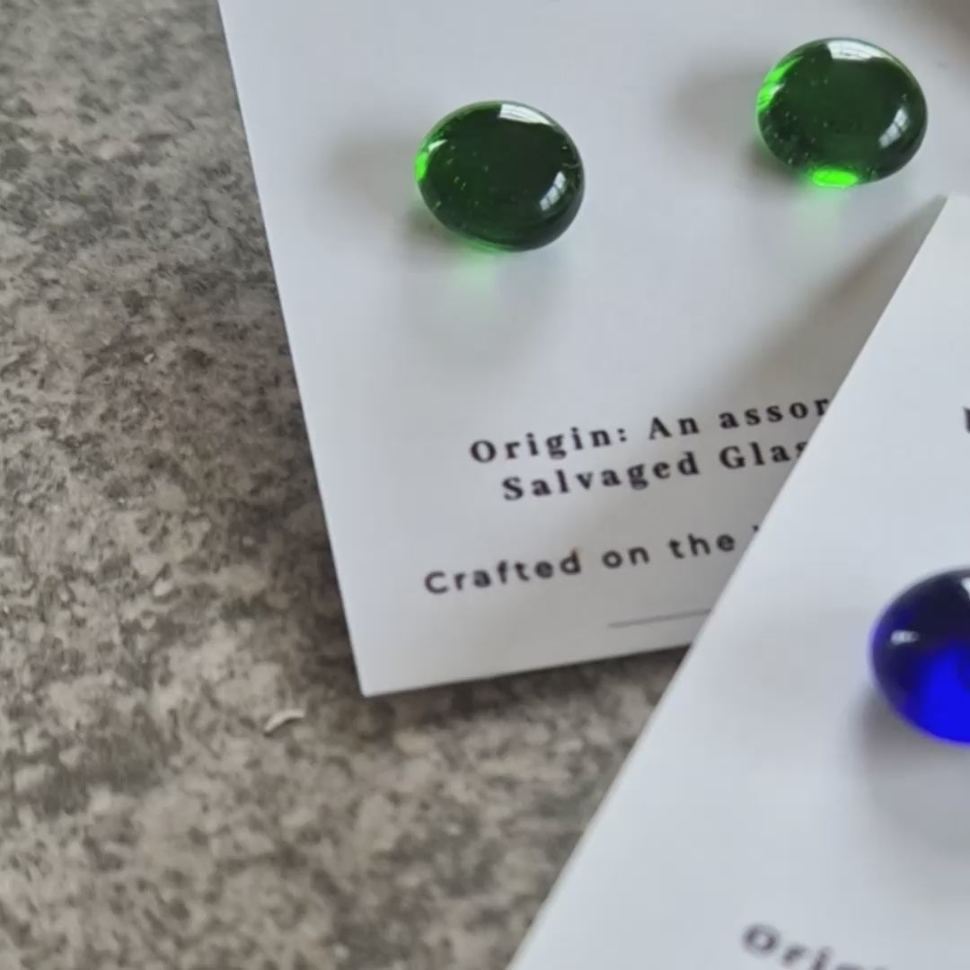 Jameson Glass Stud Earrings